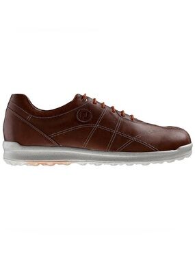 FootJoy VersaLuxe 57253 brown leather spikeless golf shoes 10 preppy casual